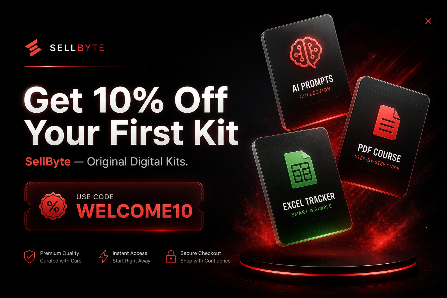 Welcome Offer — 10% Off