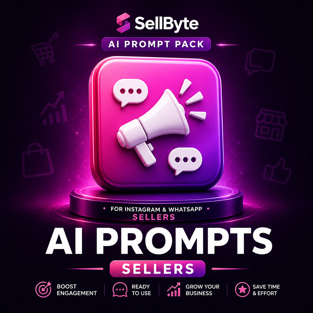 AI Prompt Pack for Instagram & WhatsApp Sellers